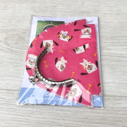 Animal Print Coin Purse Sewing Kit with Kiss Clasp - Ideal Stocking Filler