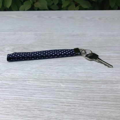 Fabric Wristlet Keyring Strap - New Home Owner - Stocking filler